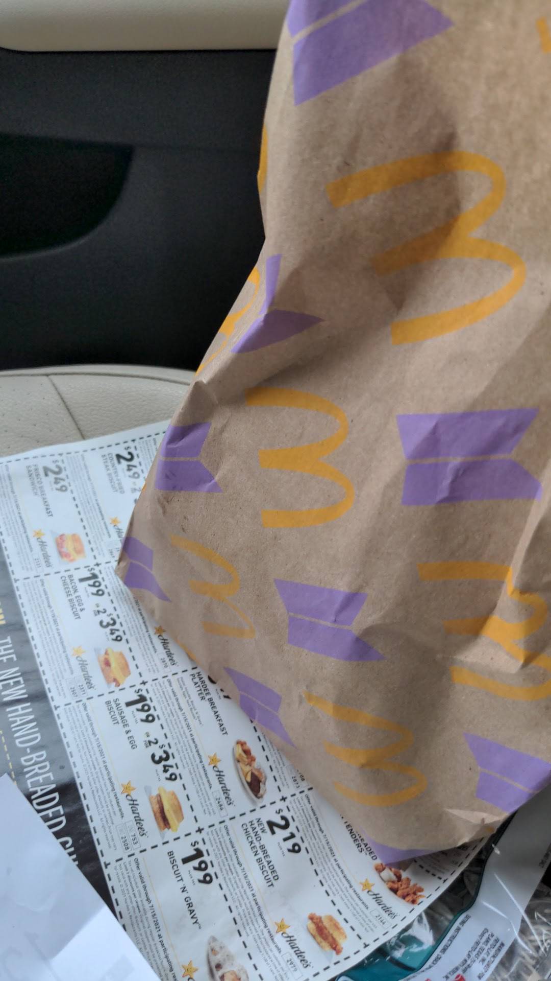Hardee's меню