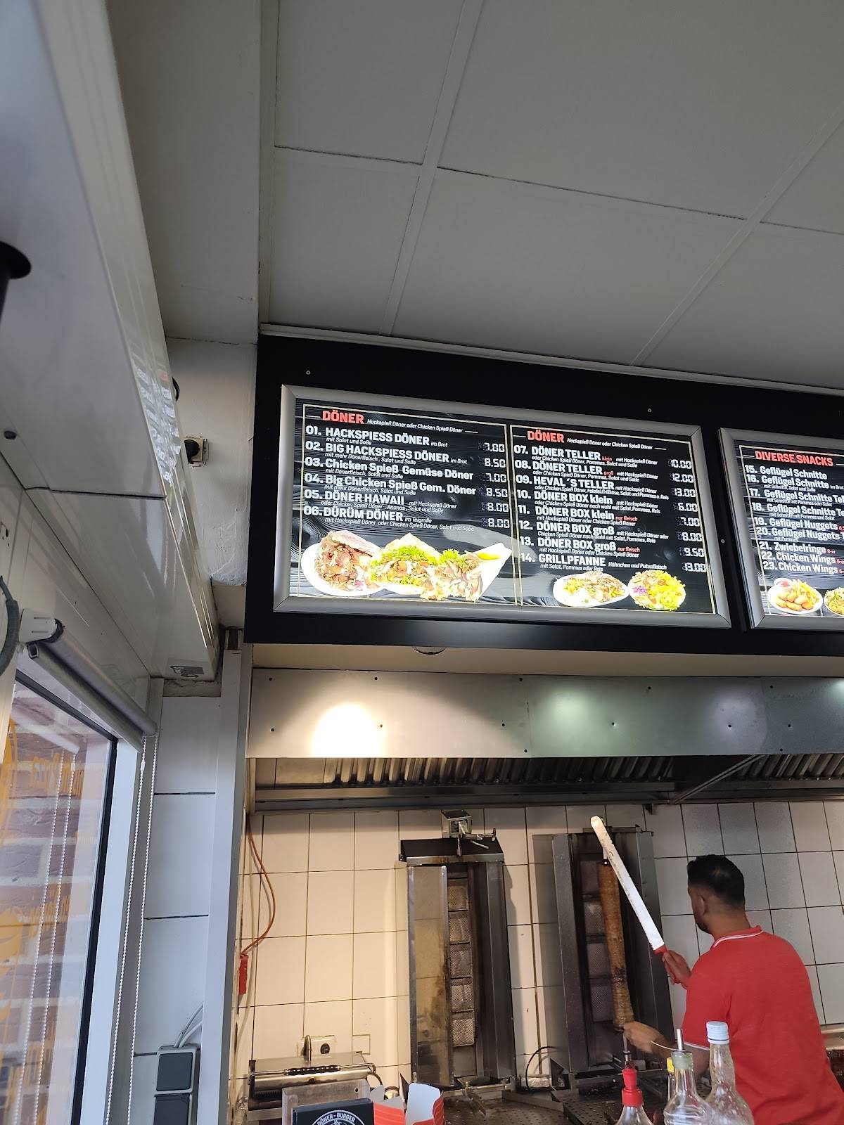 Heval's Döner Burger меню