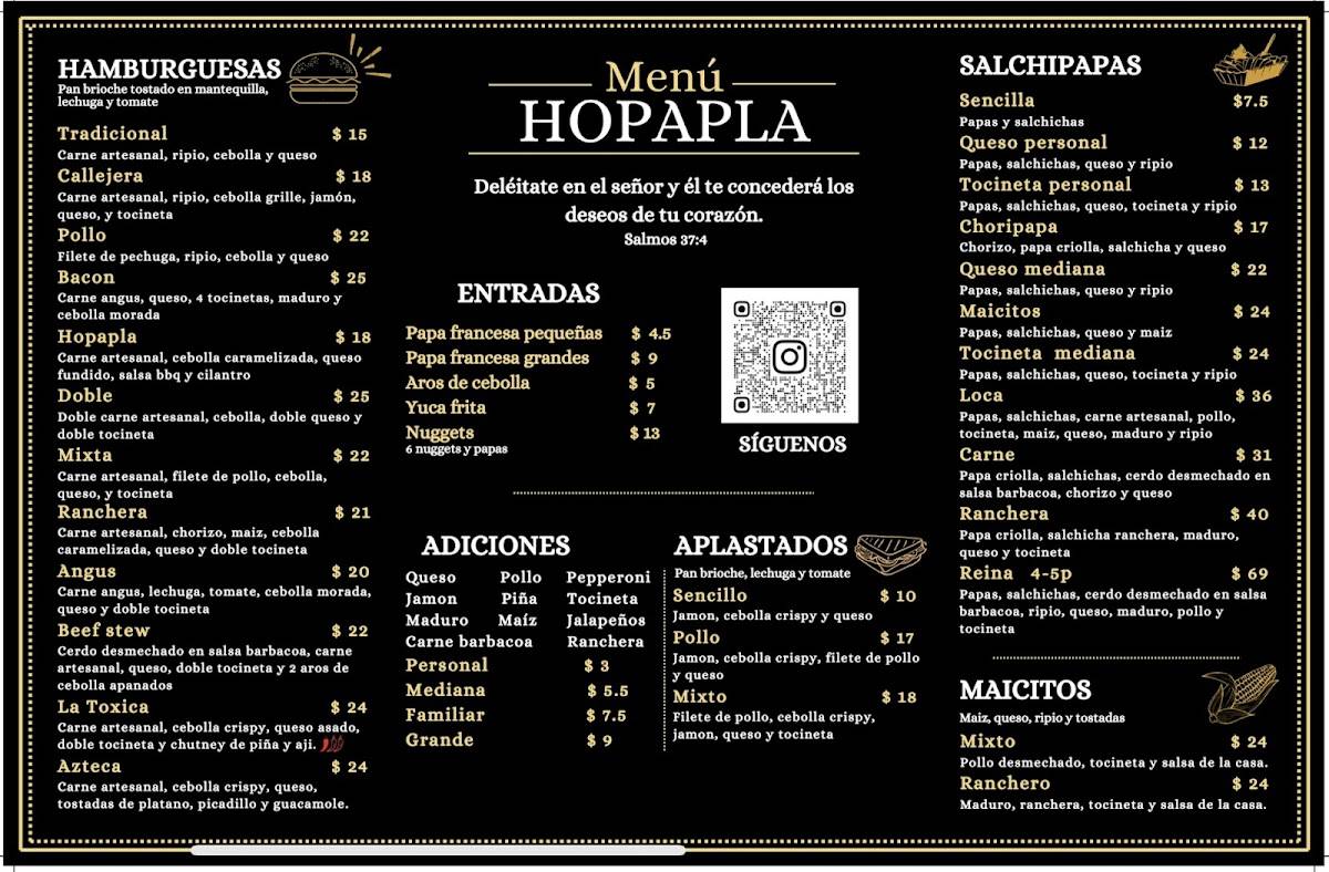 Hopapla_cali меню