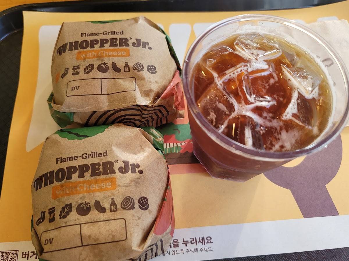 Burger King меню