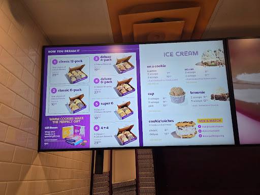 Insomnia Cookies меню