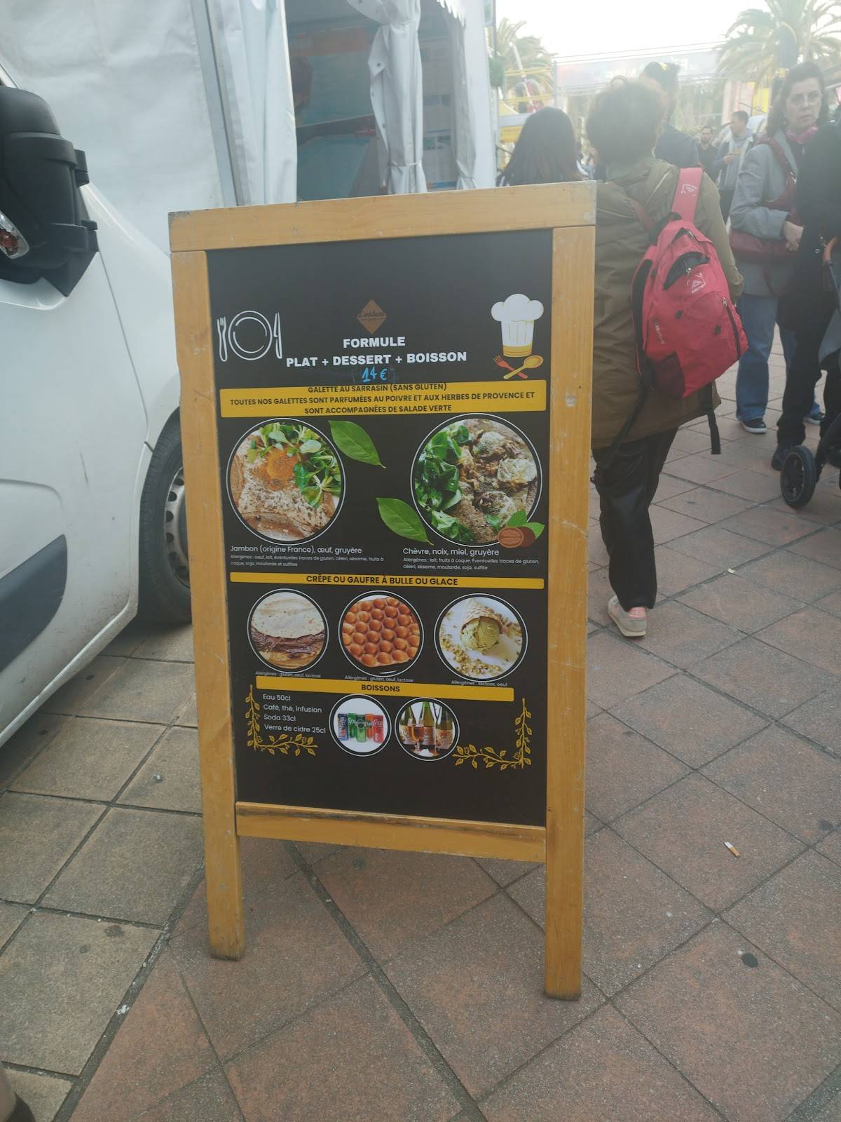Instant Givré меню