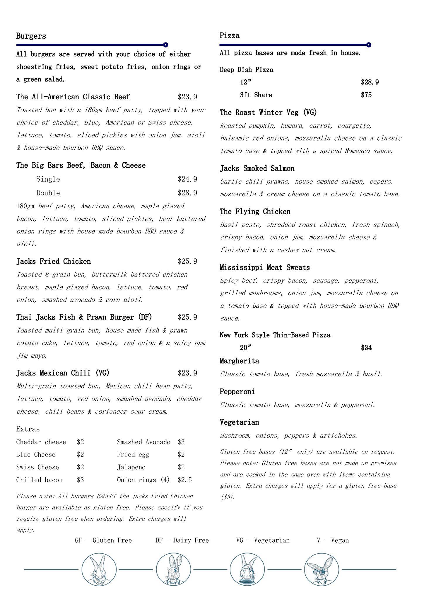 Jack Rabbit Restaurant & Bar меню