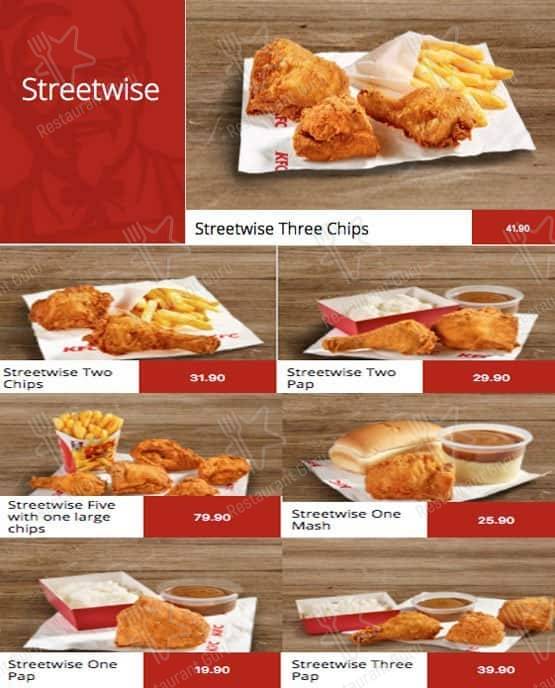 KFC Key West меню