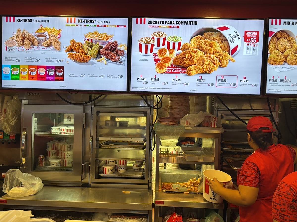 KFC меню