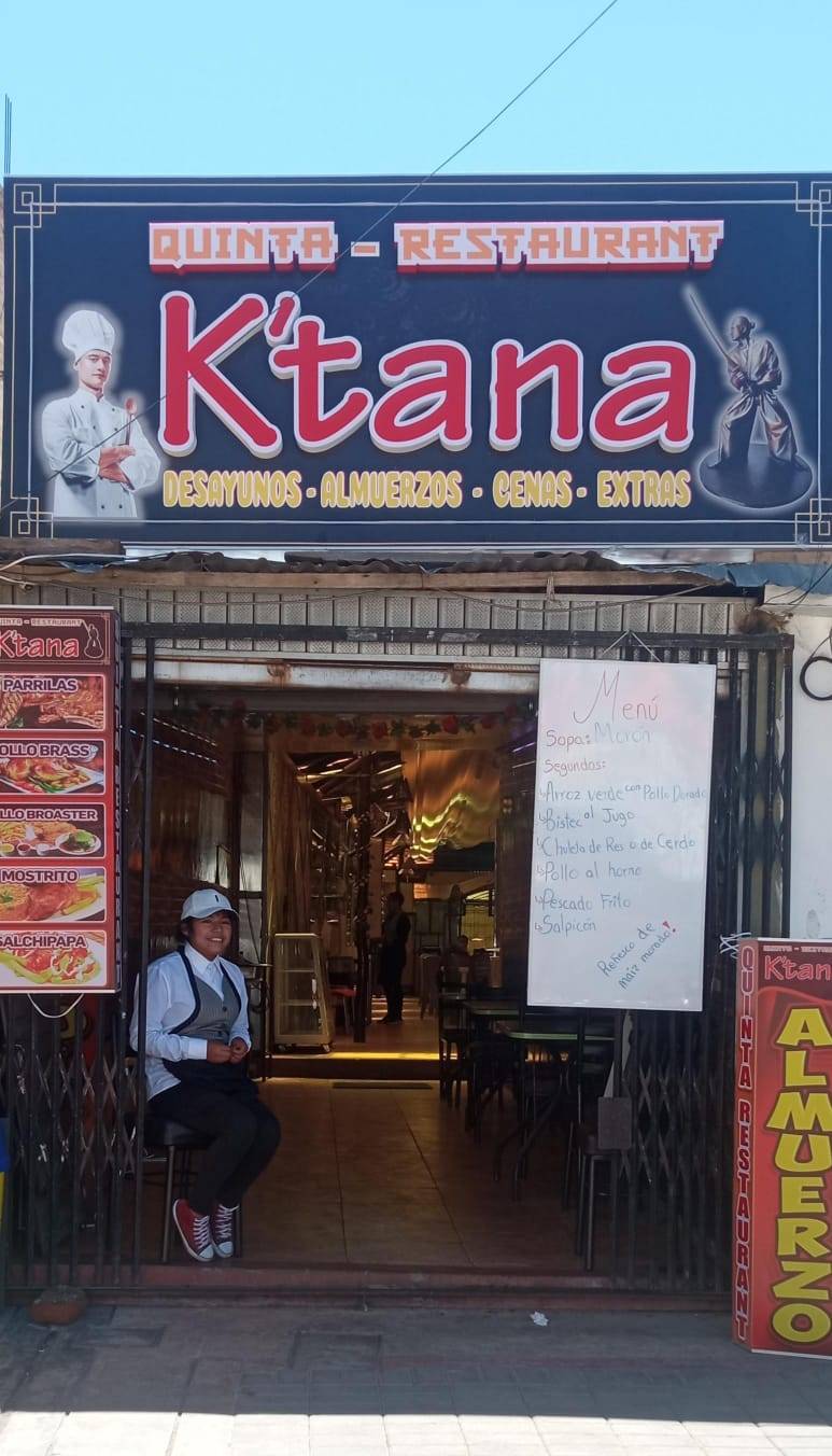K'TANA меню