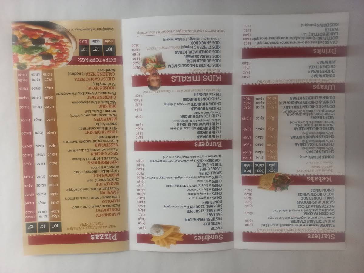Kebab Express (Halal Food) меню
