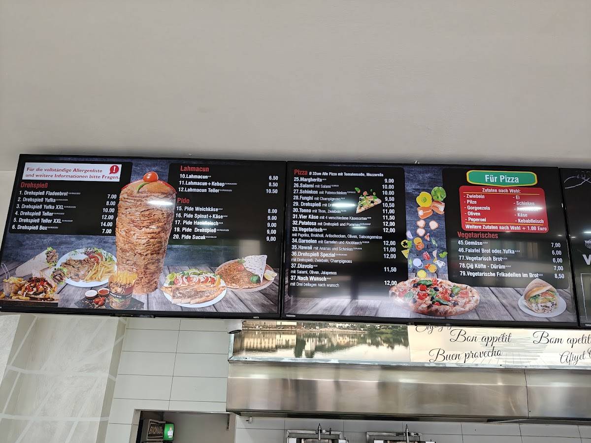 Kebap Insel меню