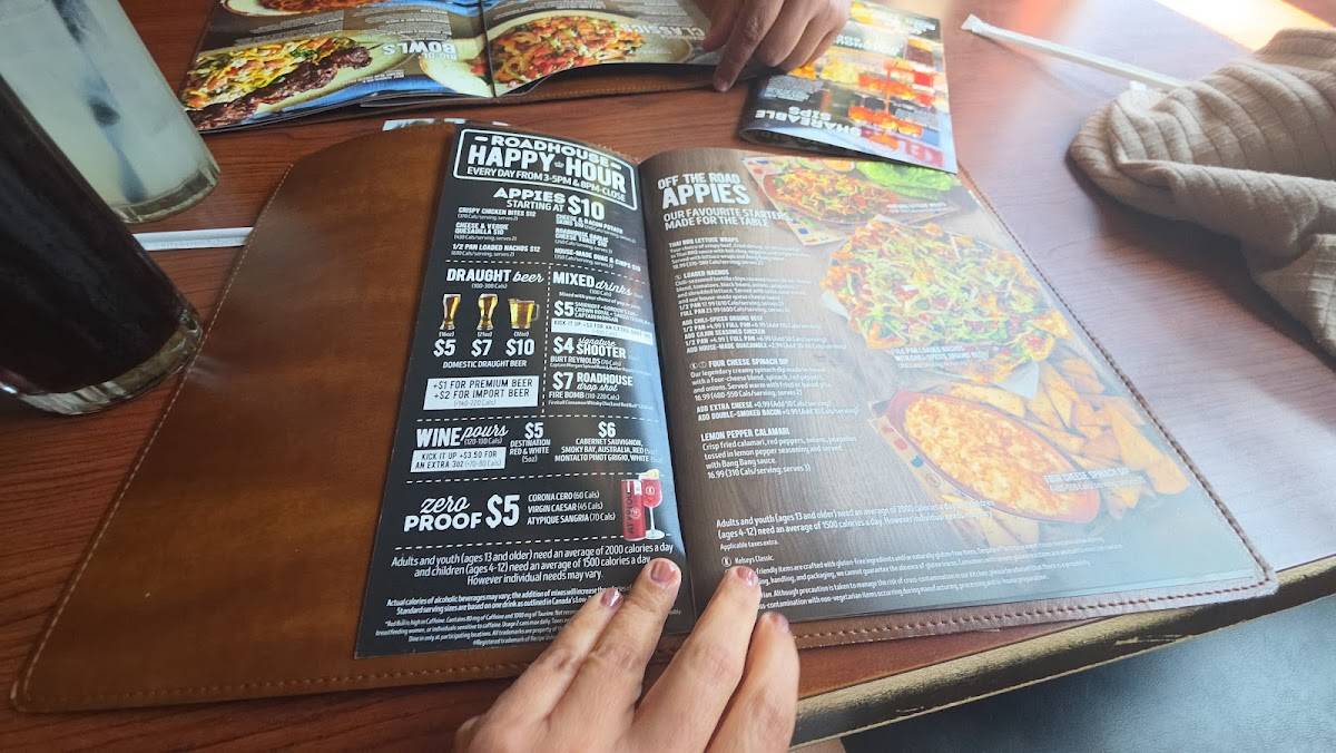 Kelseys Original Roadhouse меню