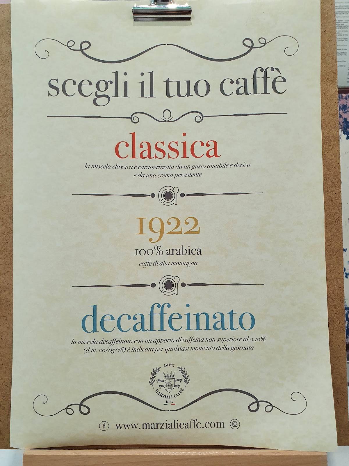 Kicò Cafè меню