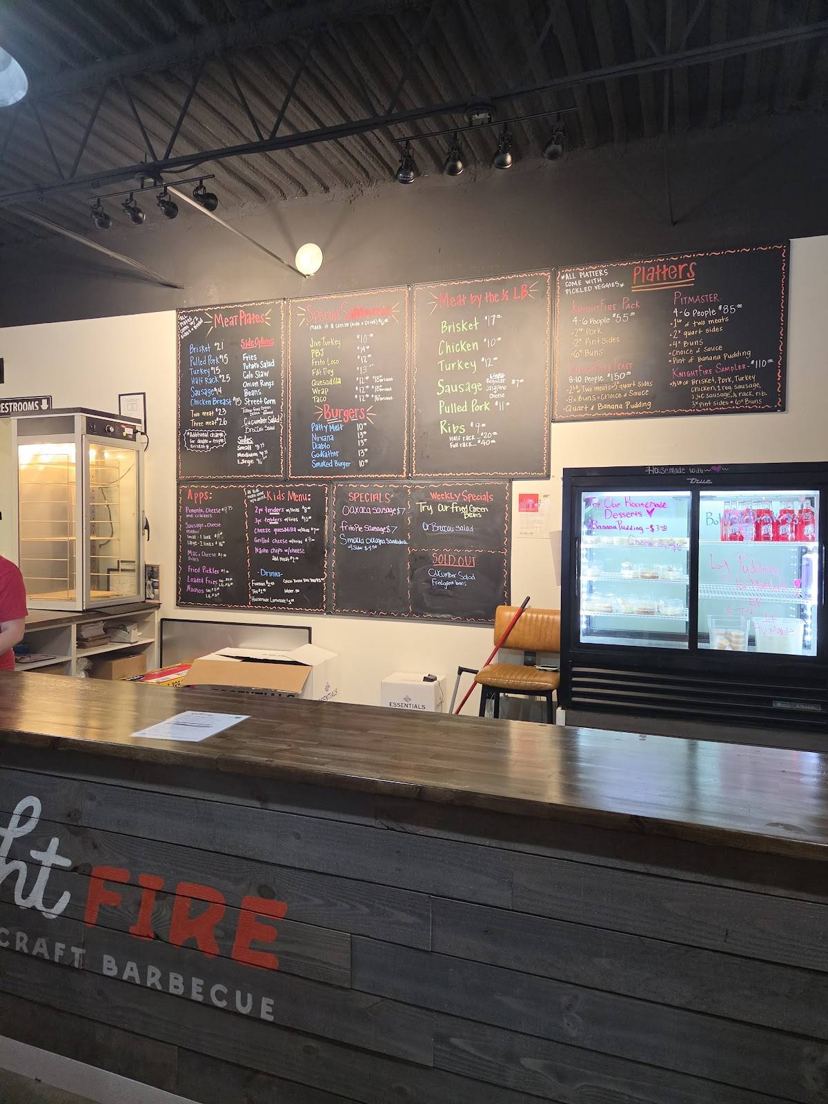 KnightFire Barbeque меню