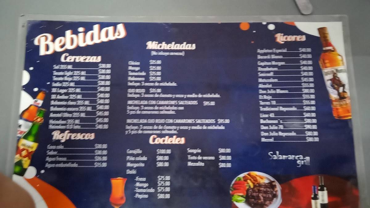 LA CASITA DEL CHEVICHE DORADA меню