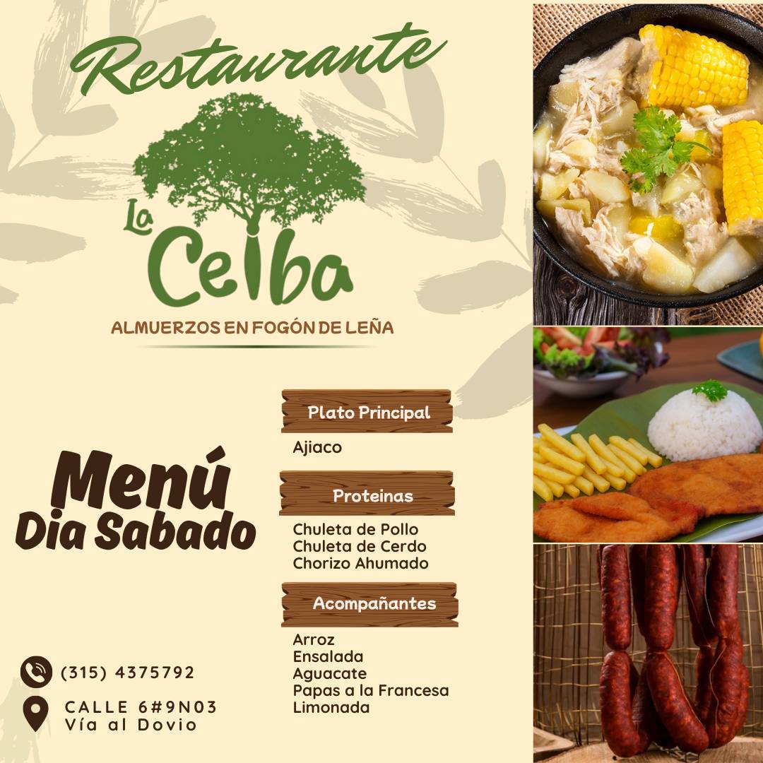 La Ceiba меню