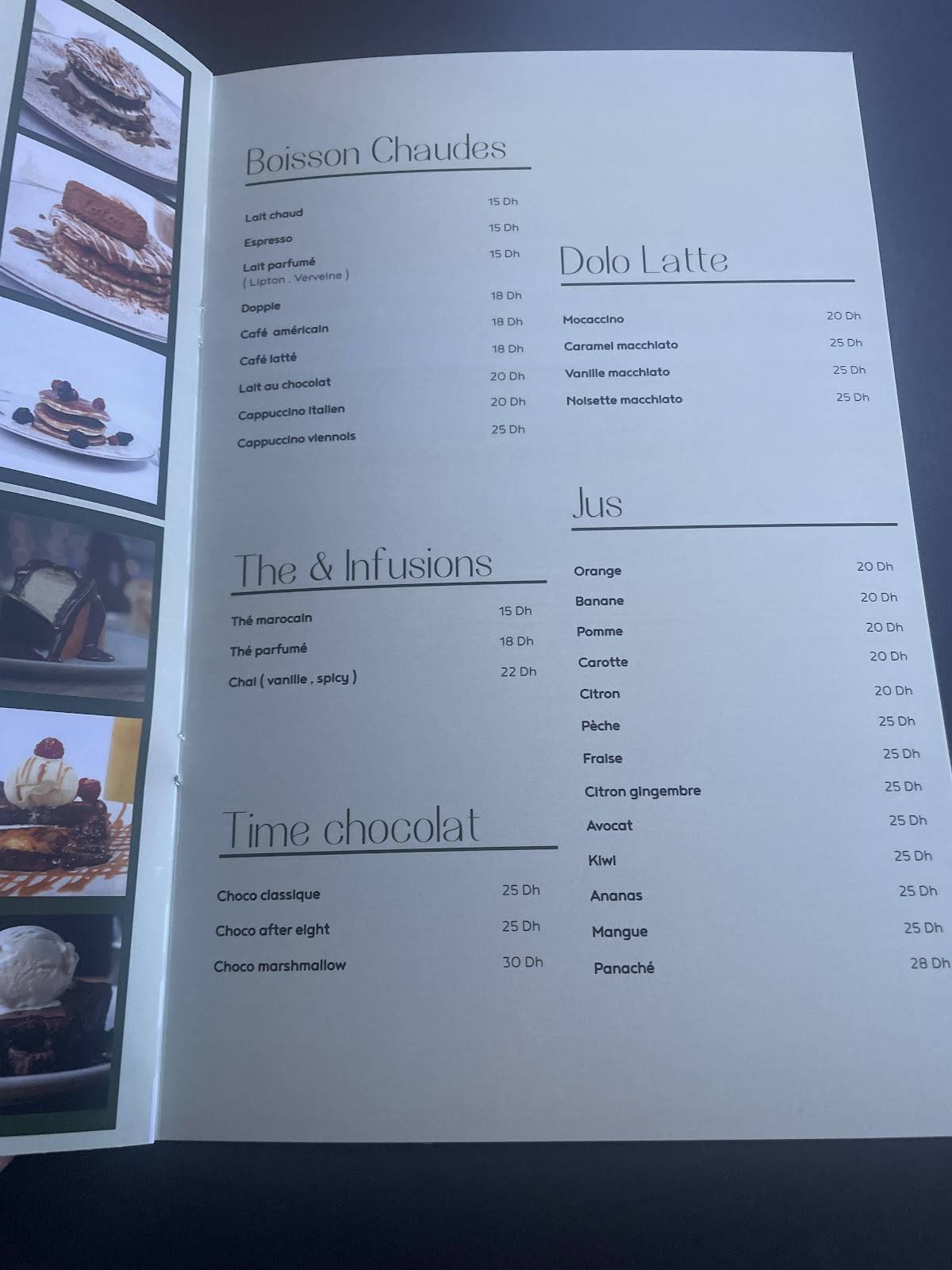 La Creperia меню