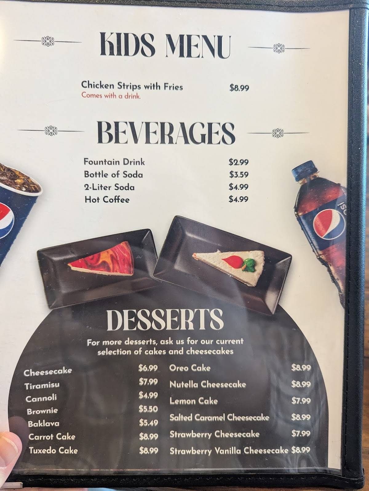 La Cucina Italiana Raleigh меню