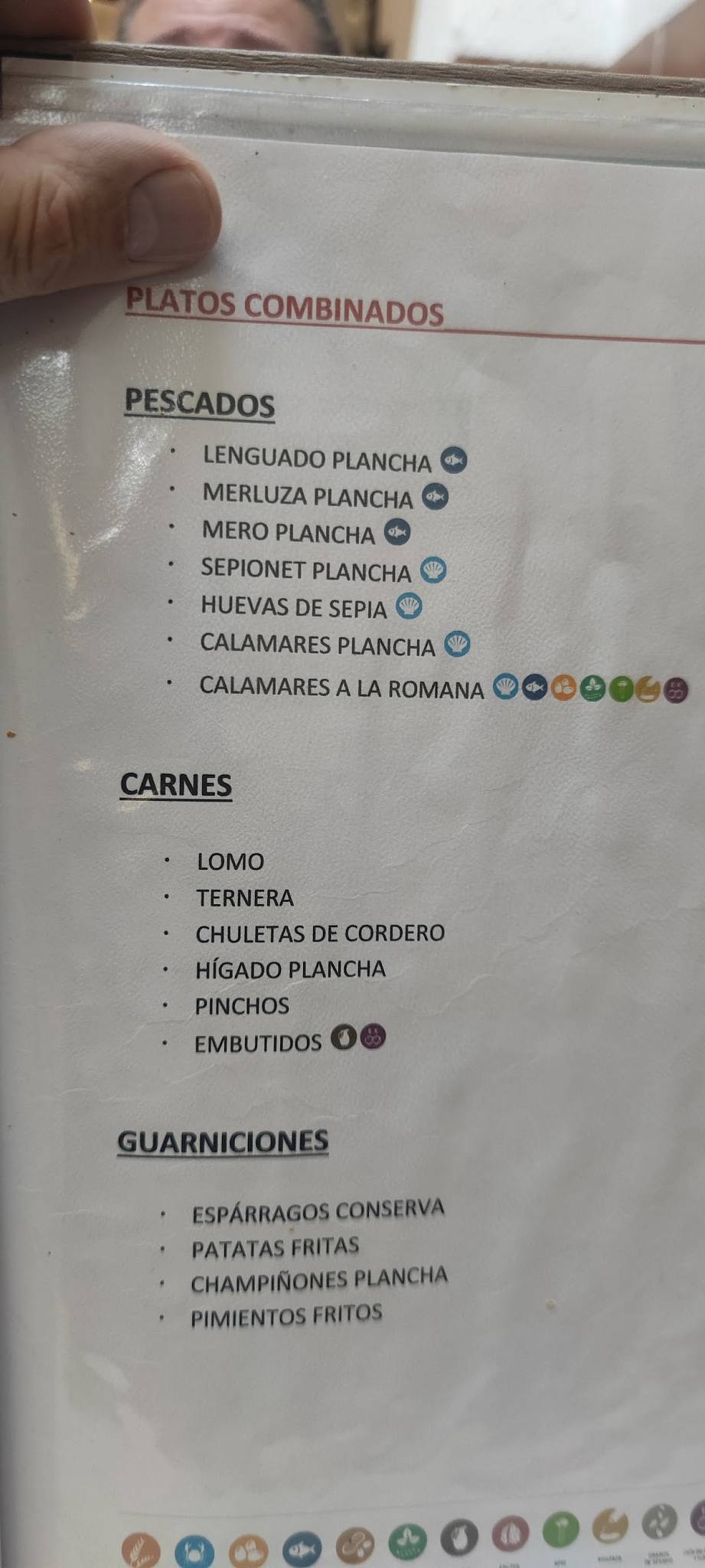 La Ribera меню