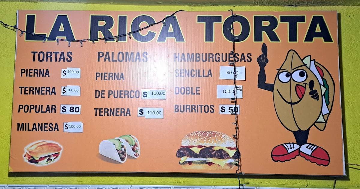 La Rica Torta меню