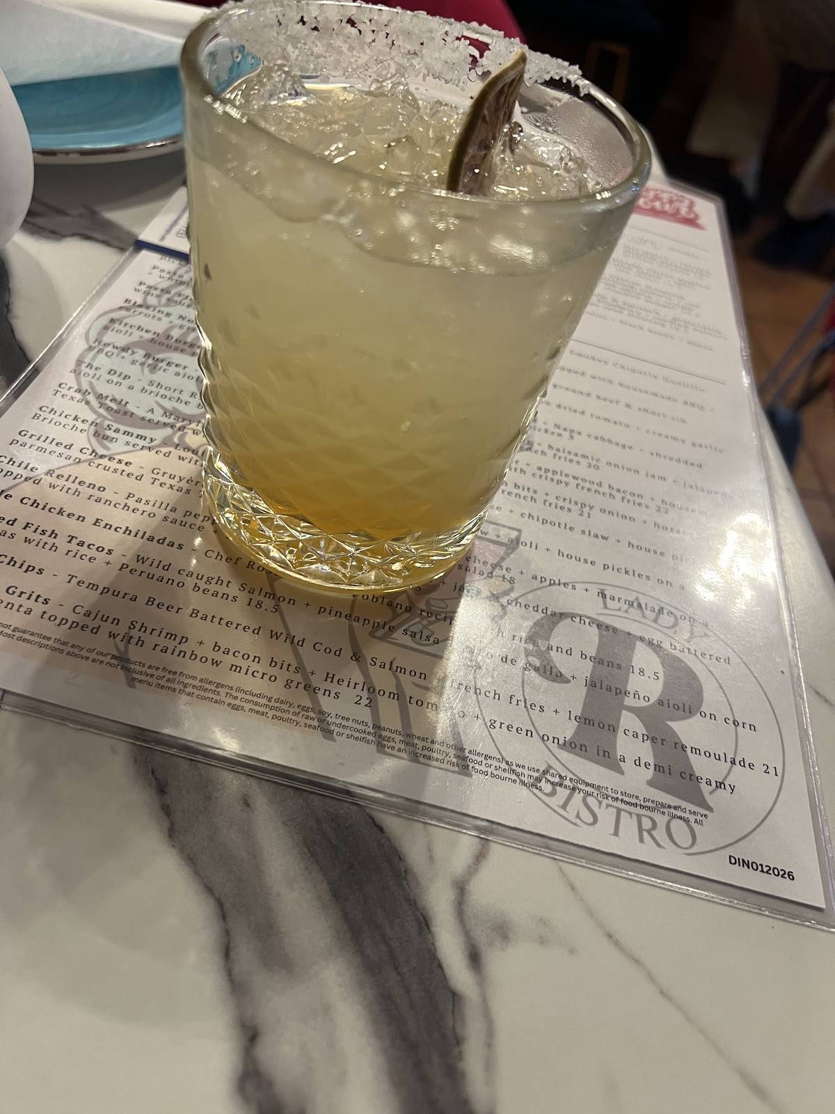 Lady R Bistro меню