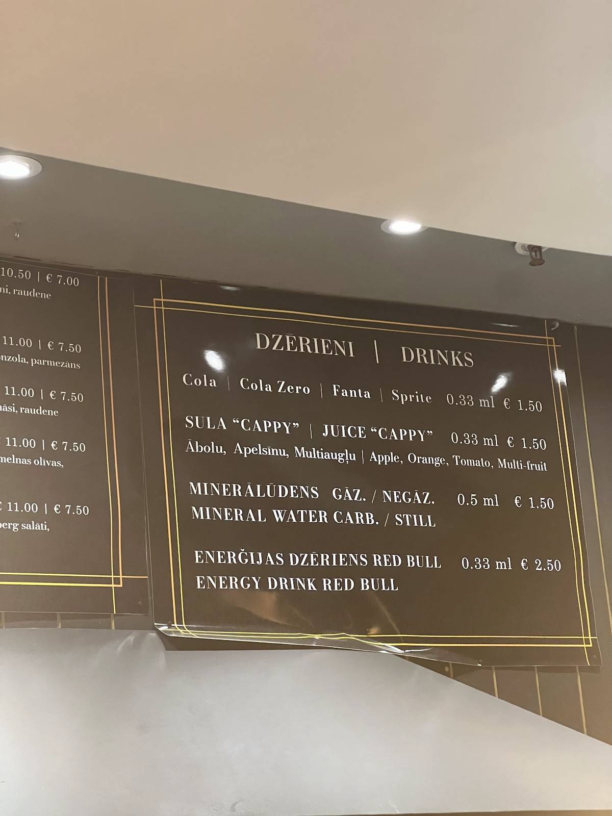 Le Trésor Pizza меню
