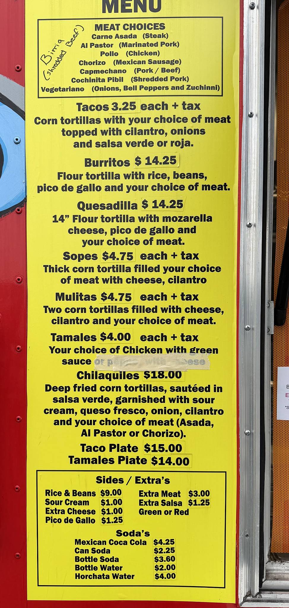 Lico's Tacos меню