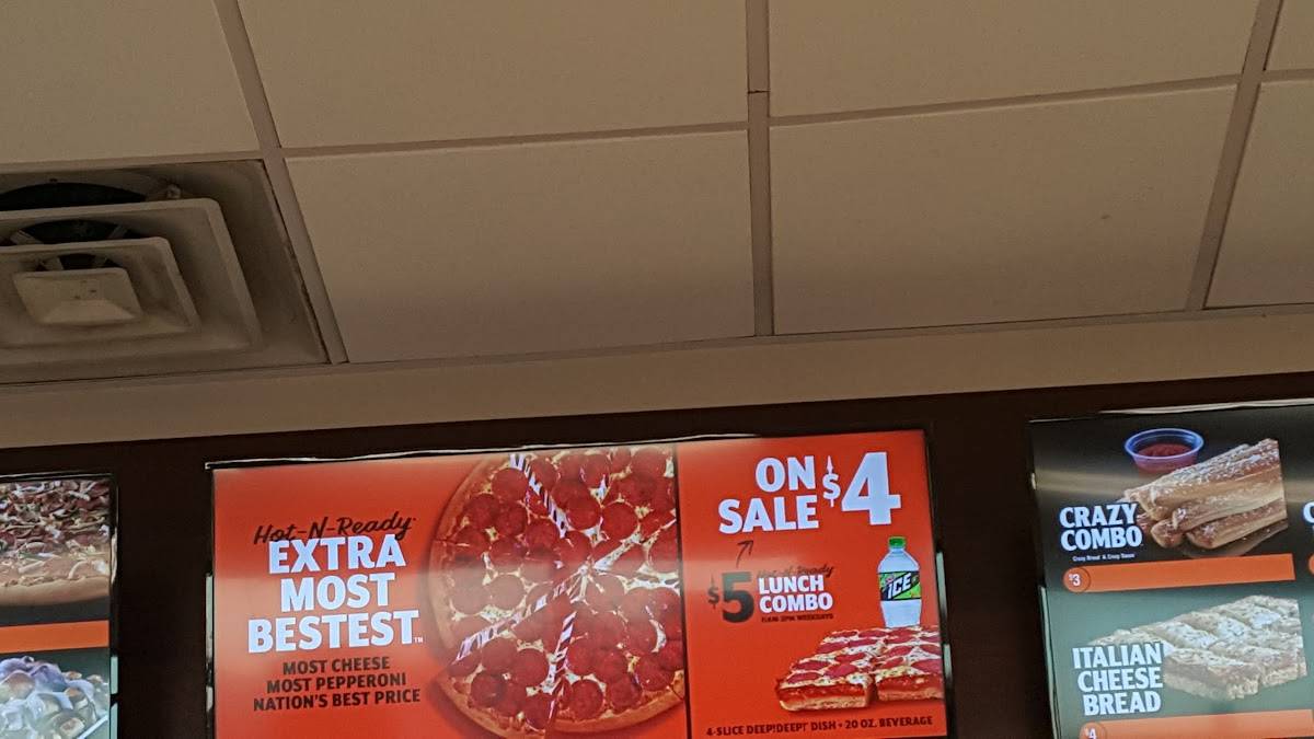 Little Caesars Pizza меню