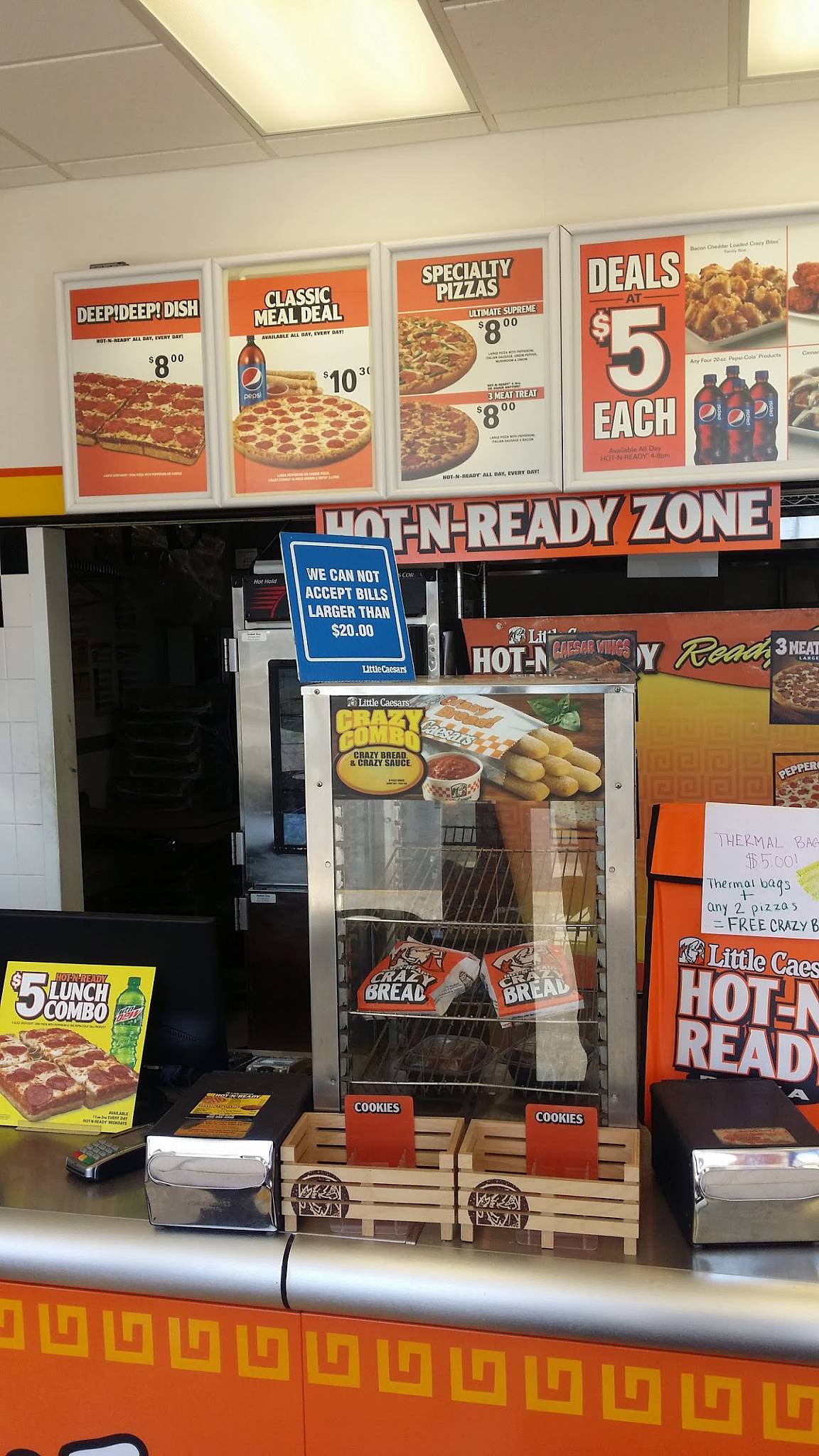 Little Caesars Pizza меню