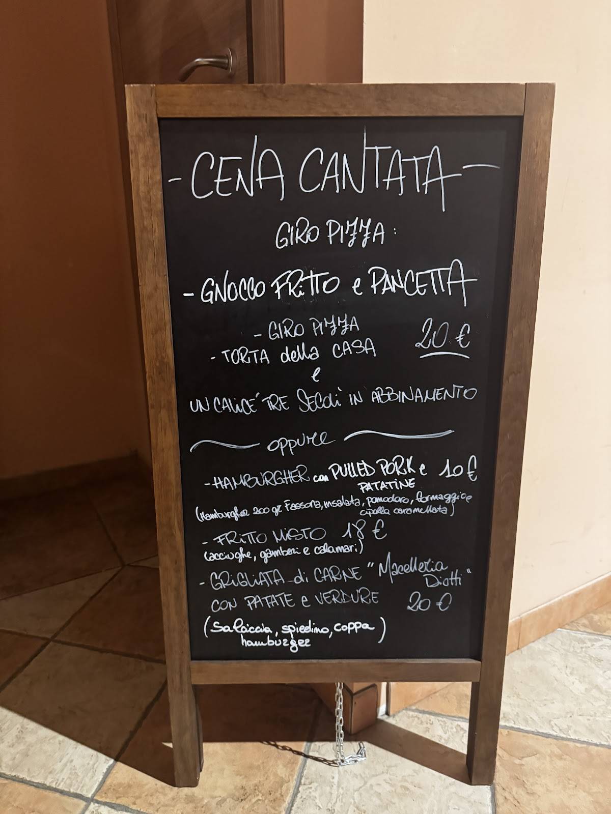 Locanda Ca' di ven меню