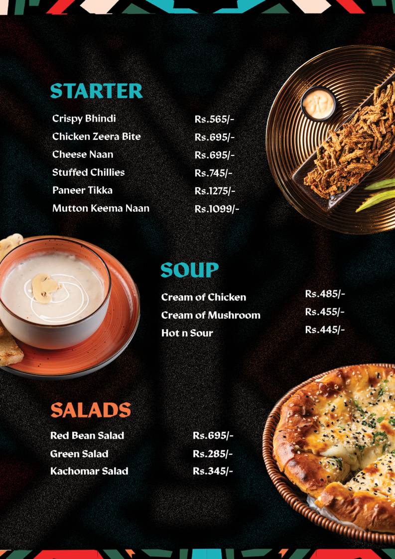 MST Restaurant меню
