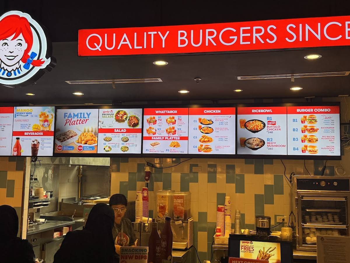 Wendy's - Clark Air Mall меню