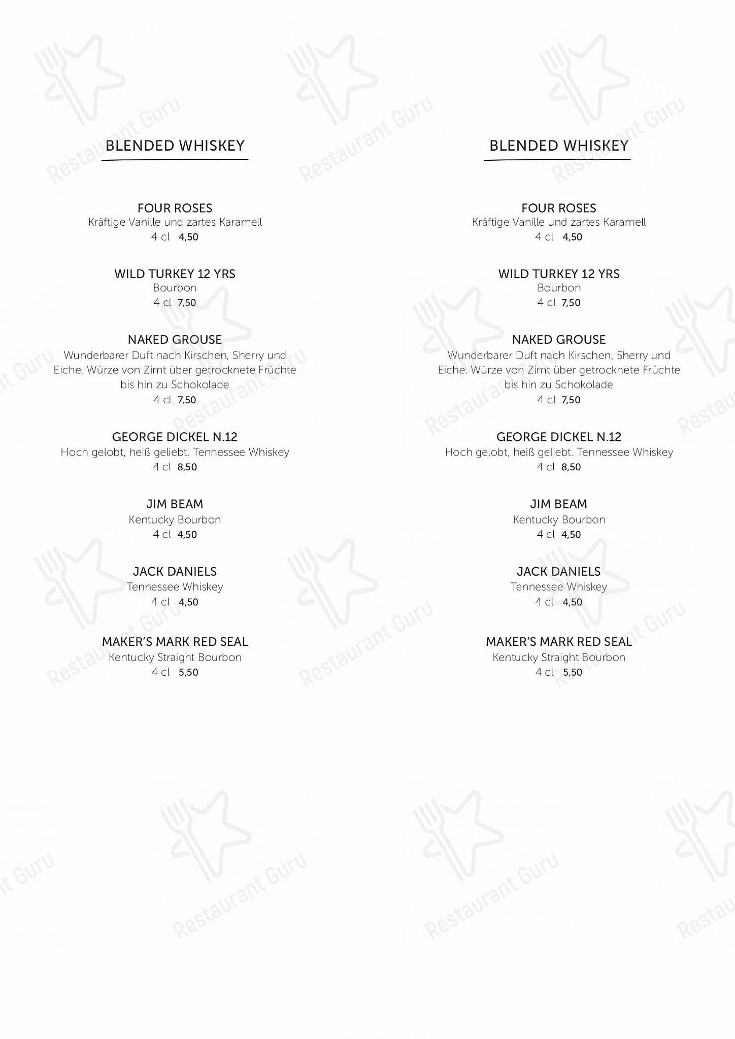 Меню паба и бара Makery - cafe, bar, lounge. - Braunschweig - Menu bistro