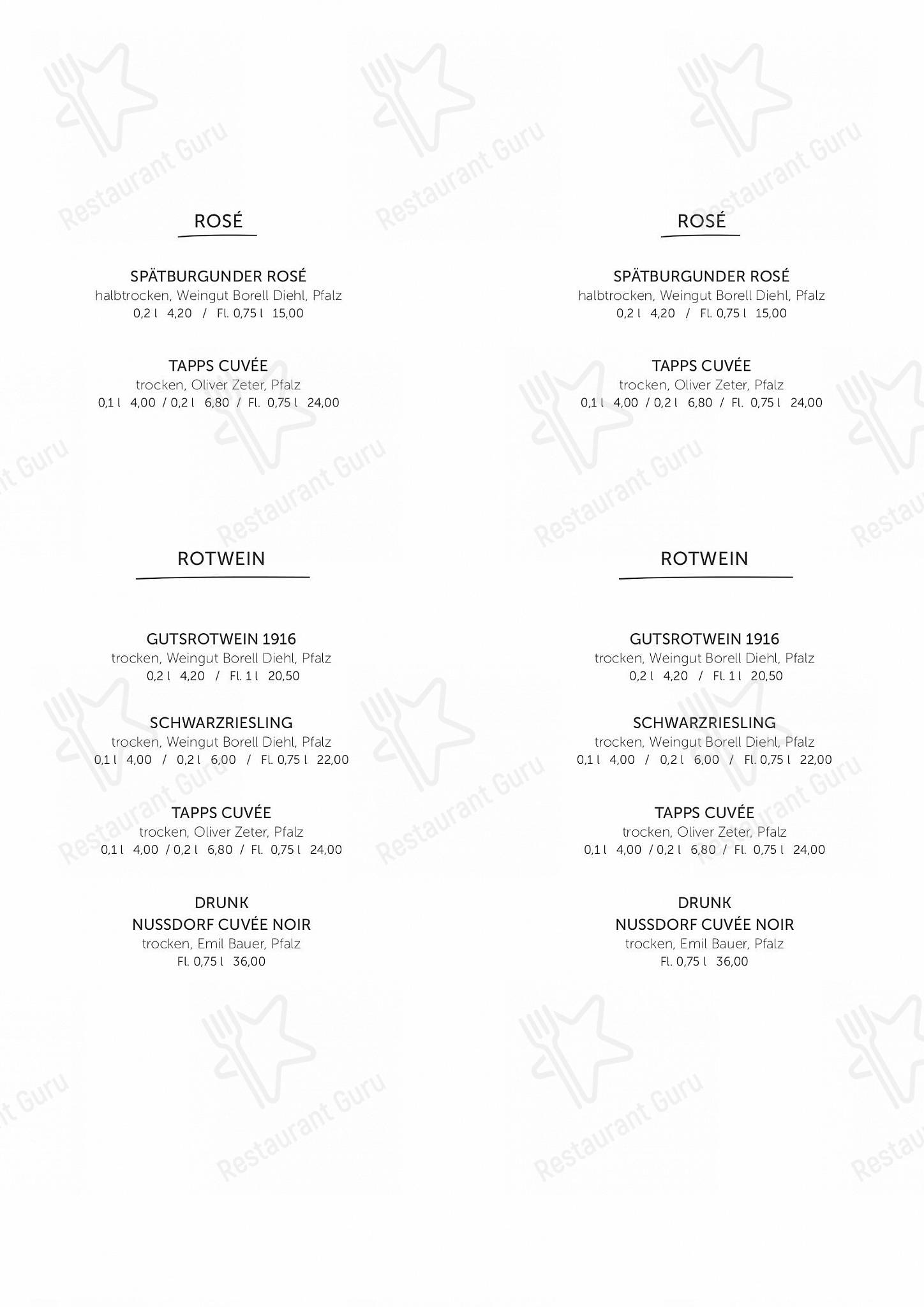 Makery - cafe, bar, lounge. - Braunschweig в Брауншвейге - Menu bistro