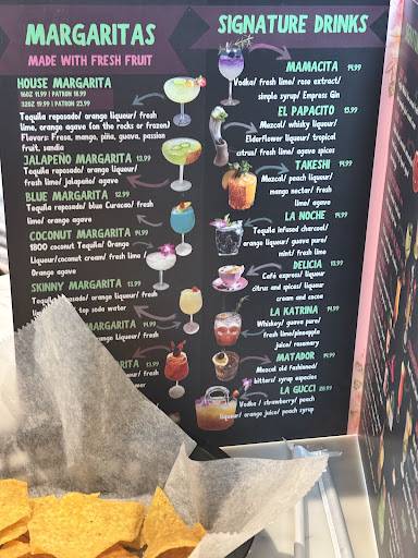 Mamacita Mexican Restaurant - Raleigh меню