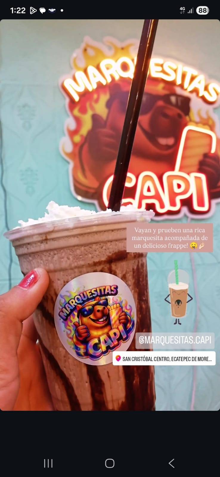 Marquesitas Capi меню