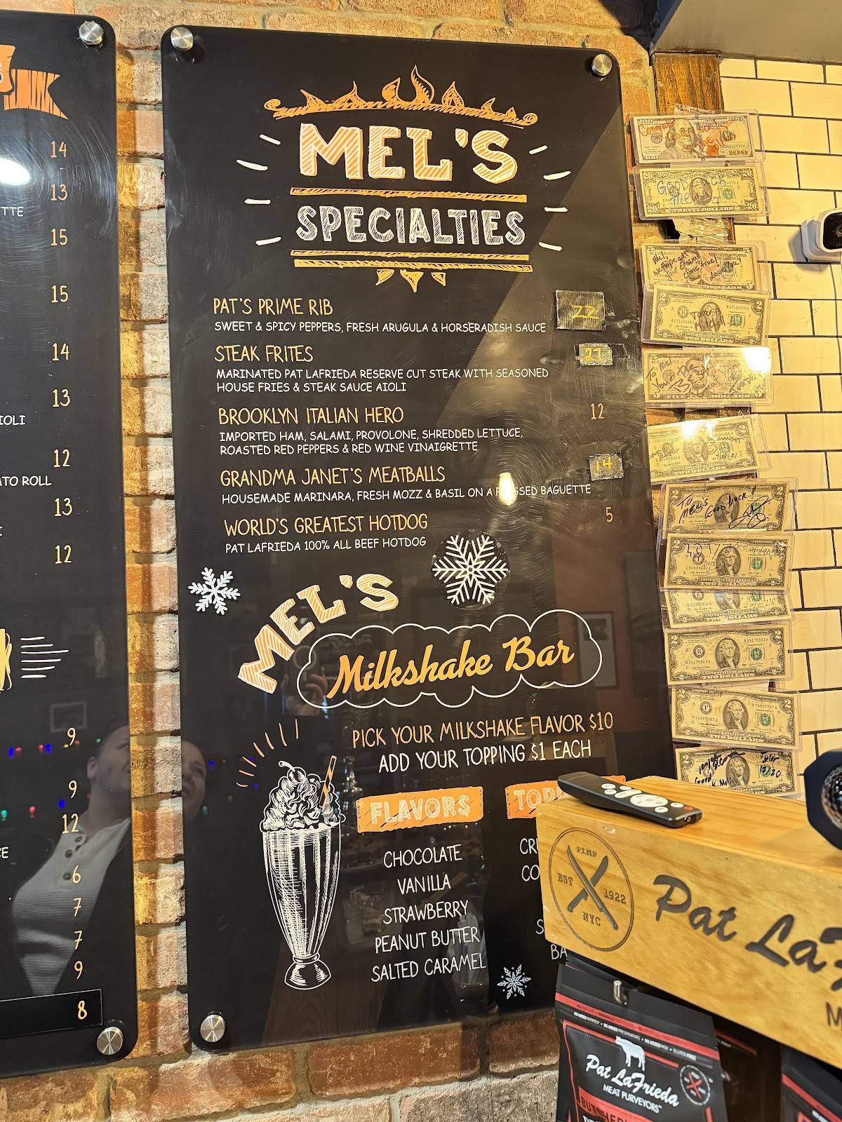 Mel's Butcher Box меню