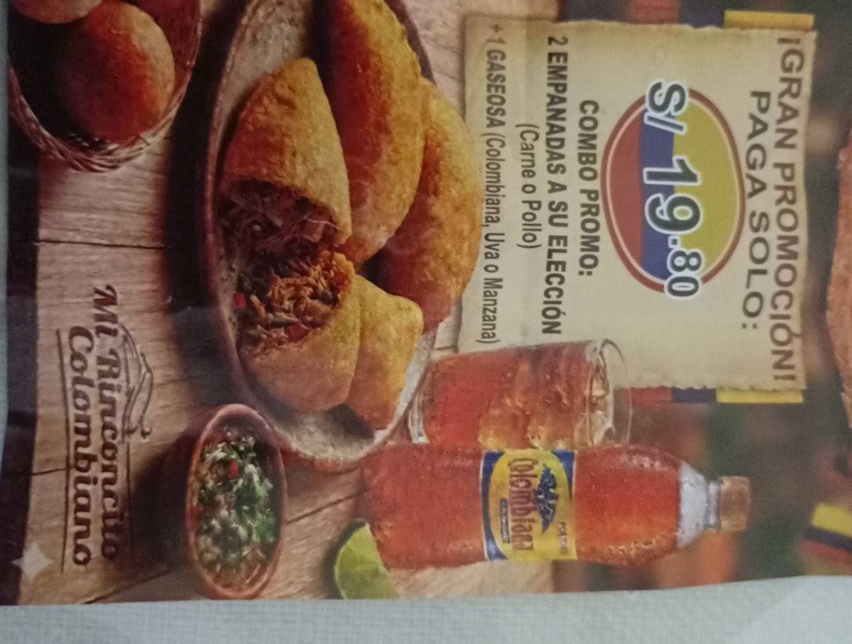 Mi Rinconcito Colombiano меню