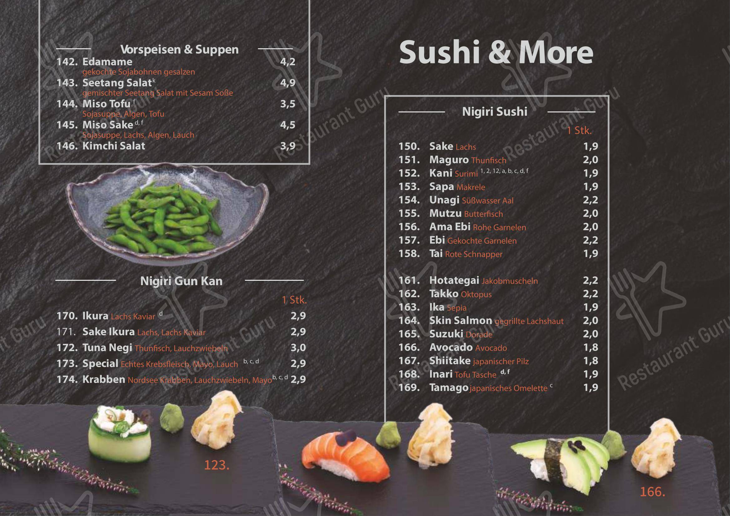 Miss Hoian Restaurant в Родинге - 菜单