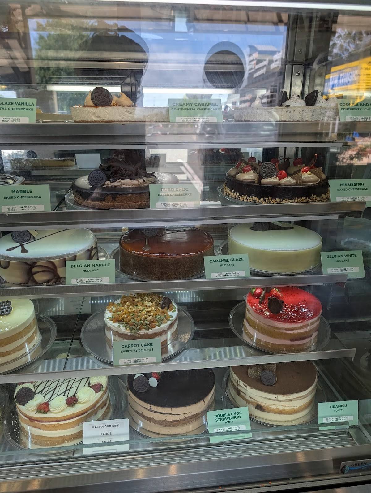The Cheesecake Shop Modbury меню