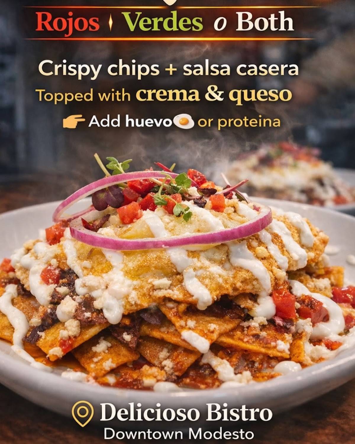 Delicioso Bistro меню