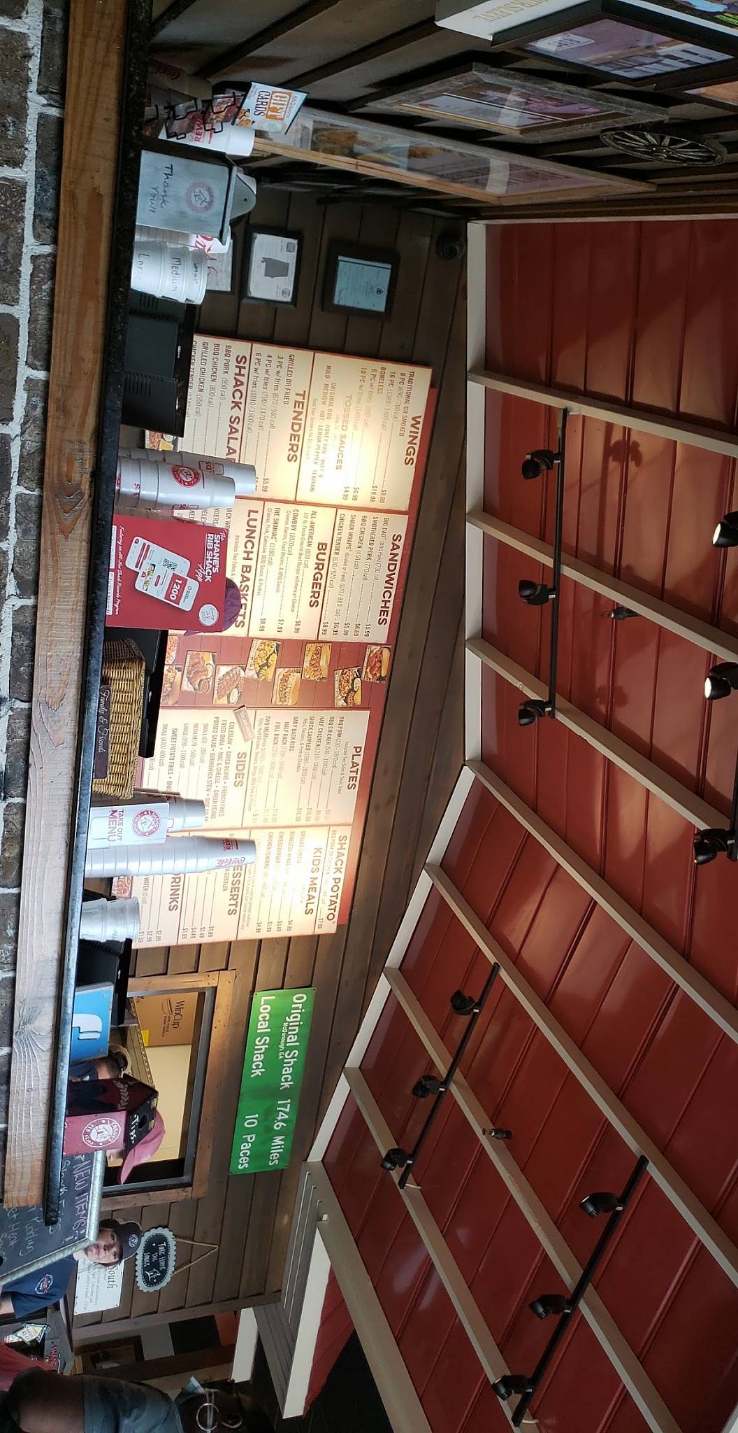 Shane's Rib Shack меню