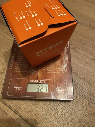 Mybox меню