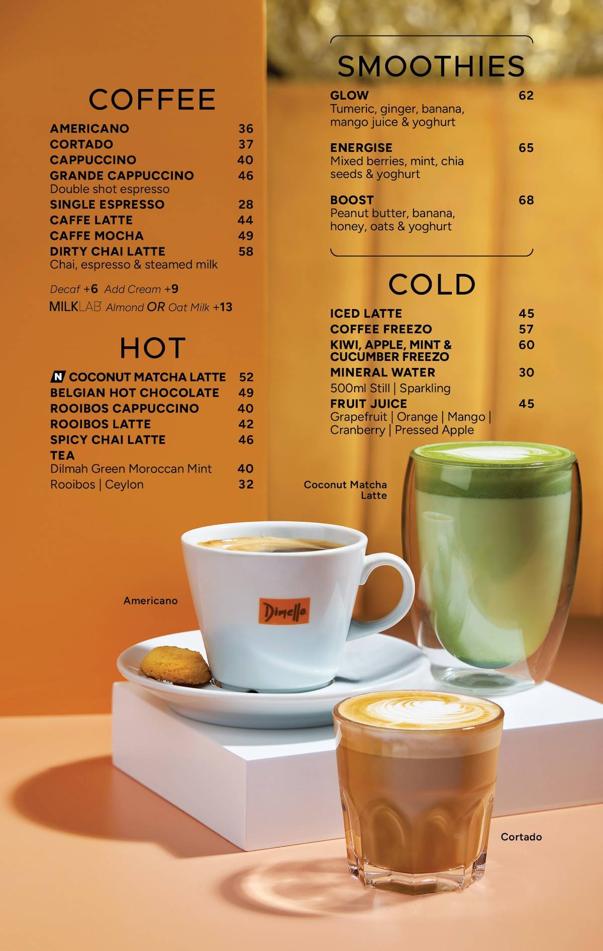 News Cafe Rustenburg меню