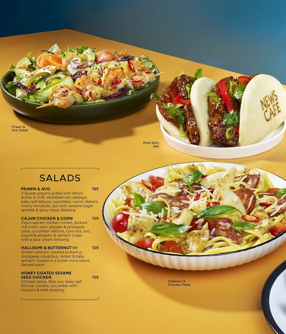 News Cafe Rustenburg меню