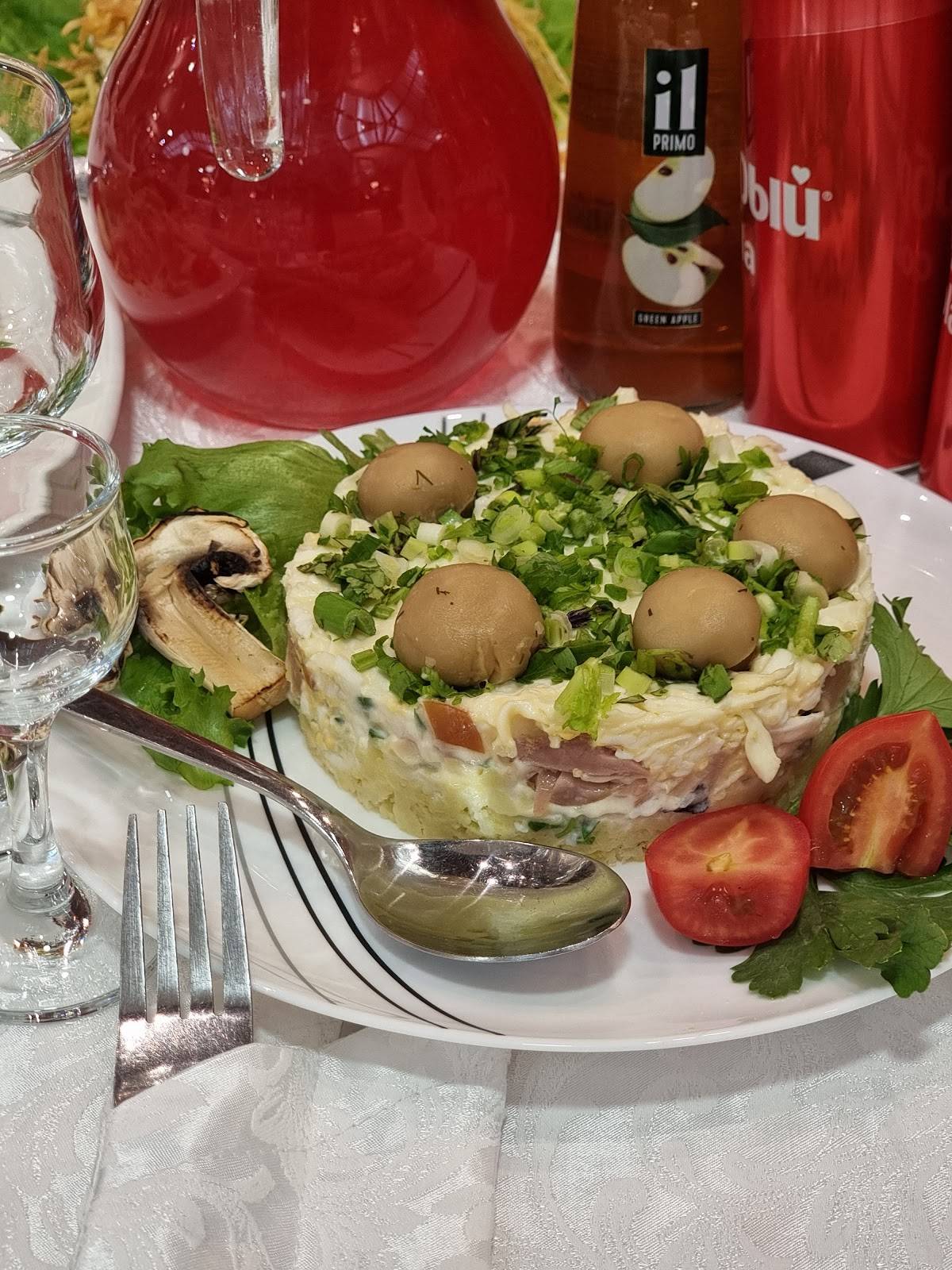 Царская охота меню