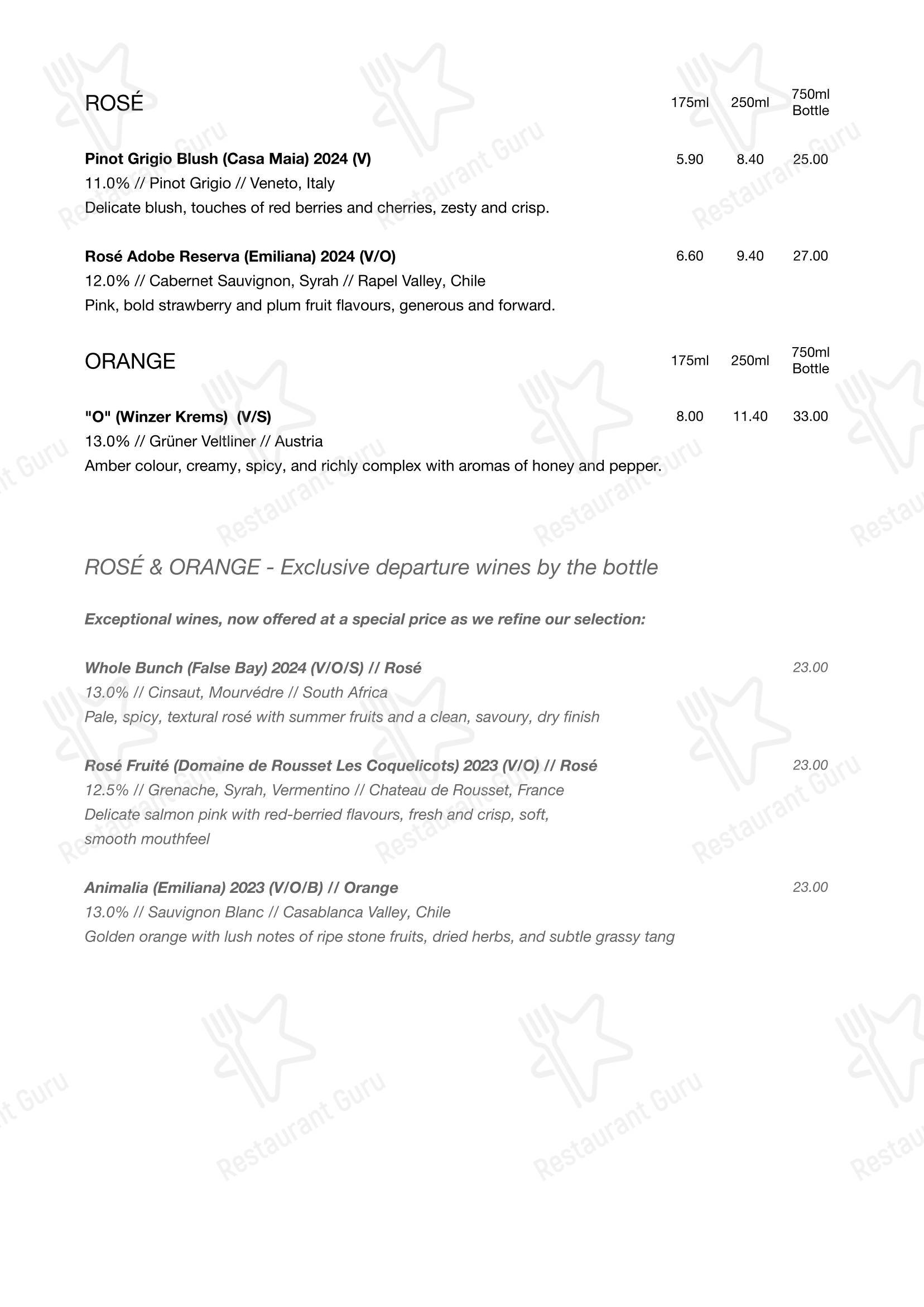 Nowhere Kitchen and Brewery в Холмферте - Ночное меню