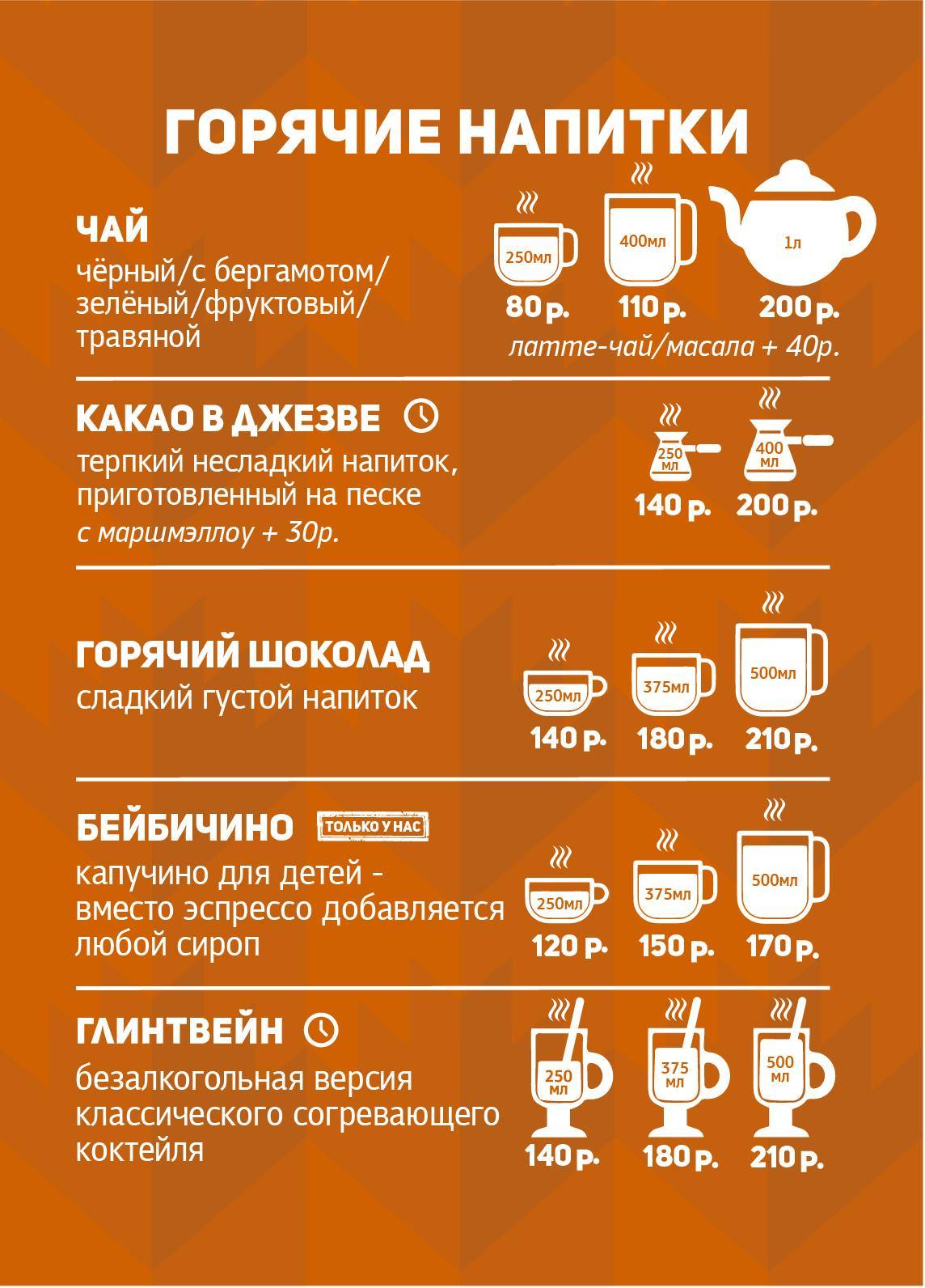 Клён меню