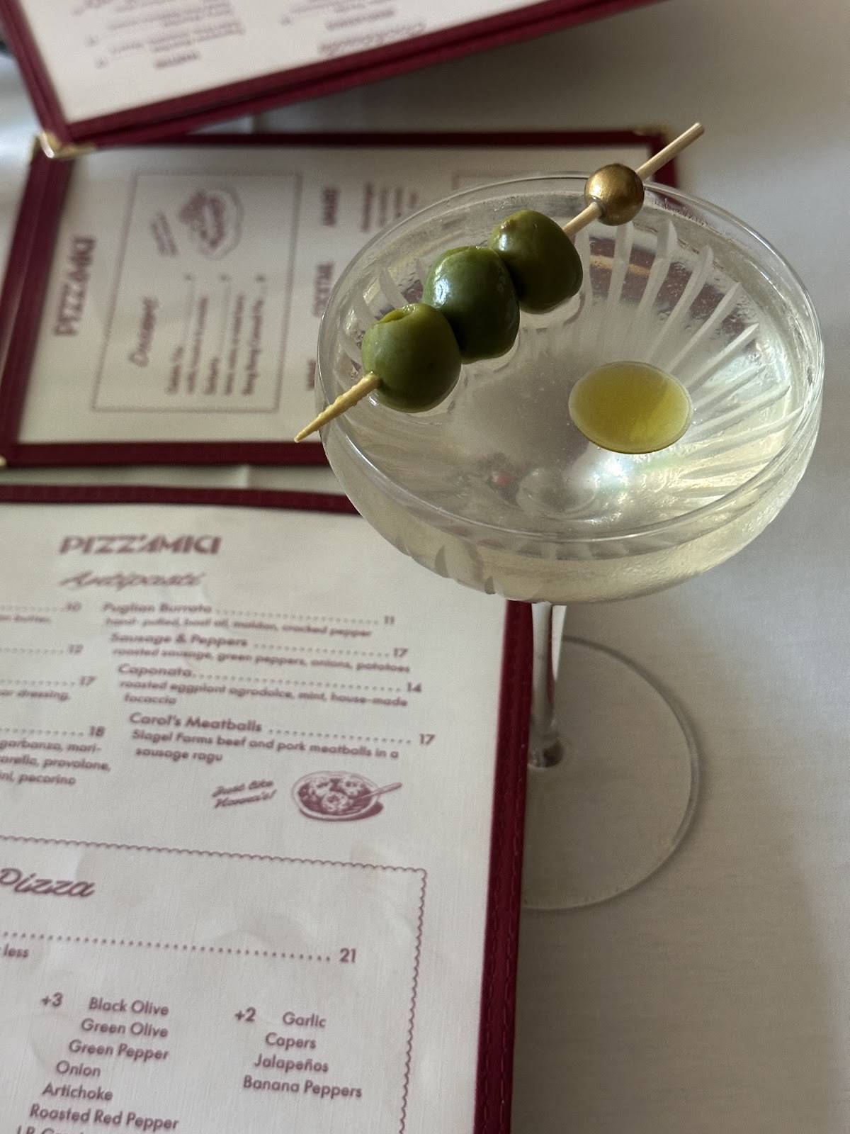 PIZZ'AMICI меню