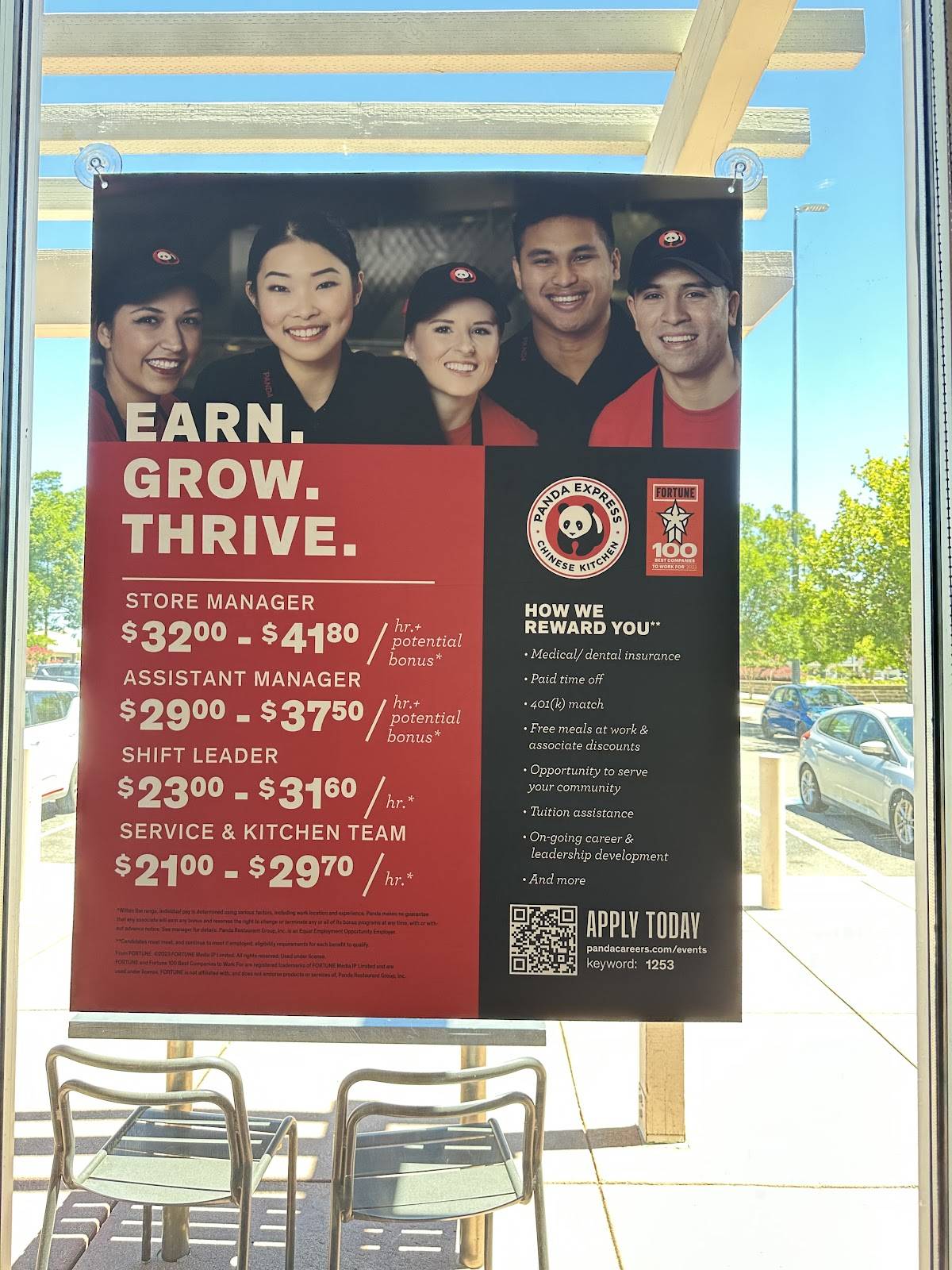 Panda Express меню
