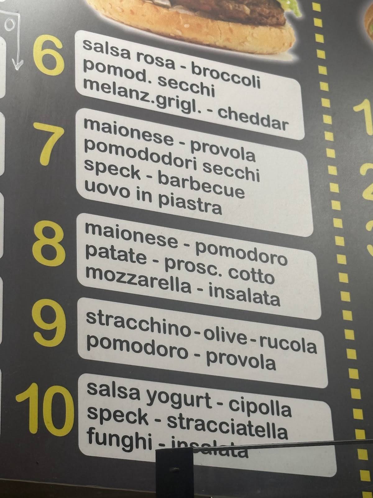 Panineria da Manolo меню