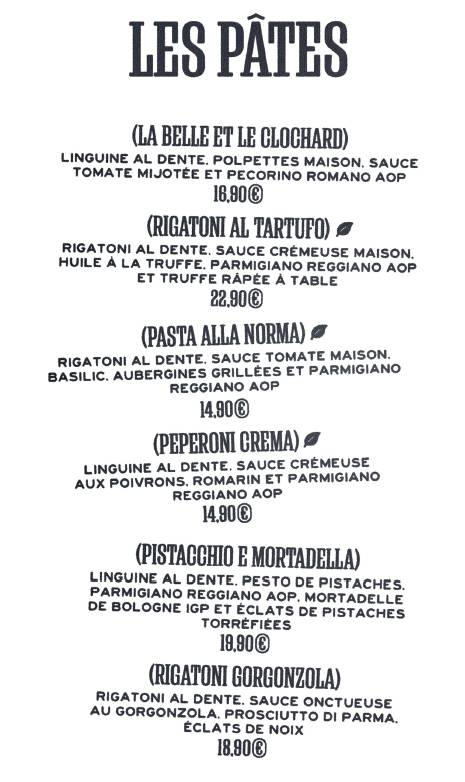 Piatti - Pizza, Pasta e amore меню