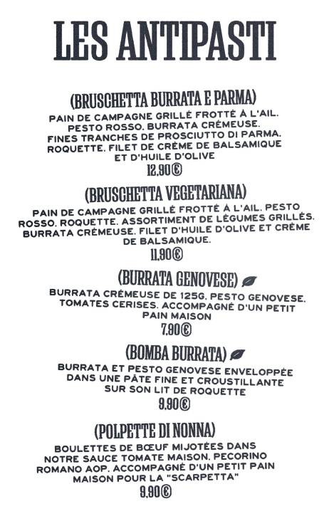 Piatti - Pizza, Pasta e amore меню